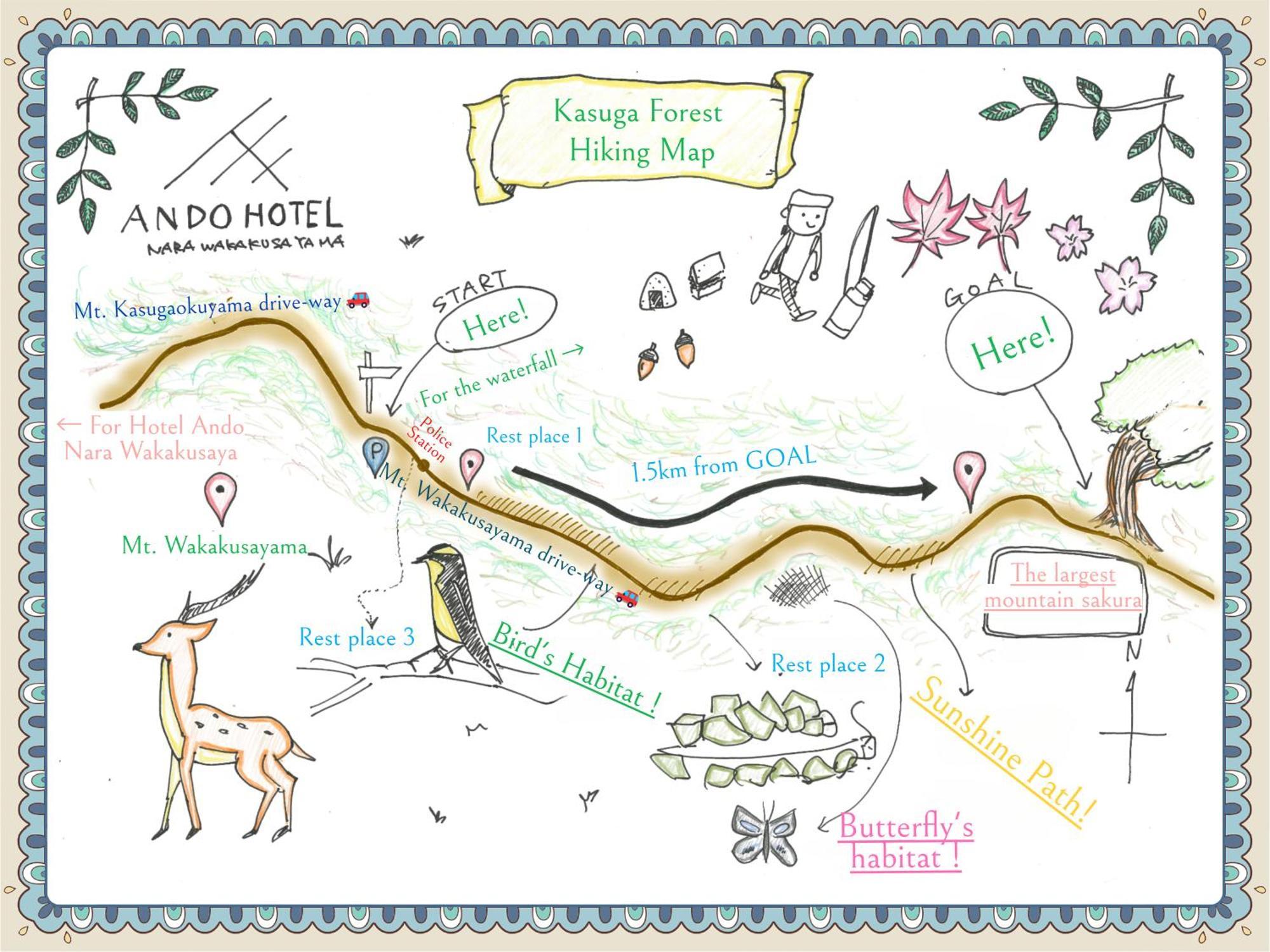 Ando Hotel Nara Wakakusayama -Dlight Life & Hotels- מראה חיצוני תמונה
